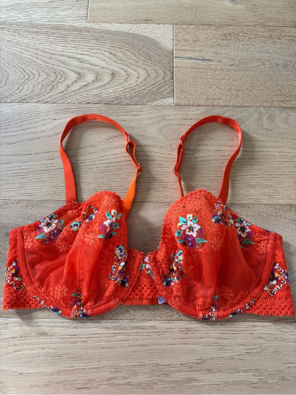 Savage x fenty floral lace bra 38DDD
